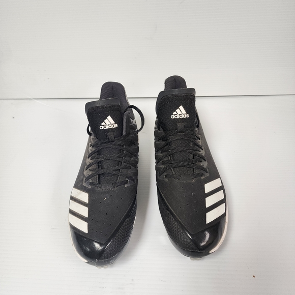 NWOB Adidas Icon Bounce Black Metal Baseball Cleats CG5241 Size 11 - Picture 2 of 12